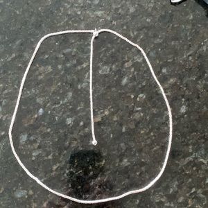 Itaor Sterling Chain Necklace 25”